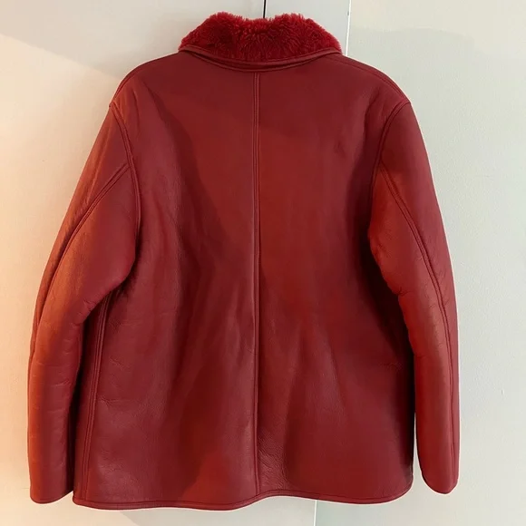 Nicole Saldana Lou Jacket Cherry red - Picture 2 of 4